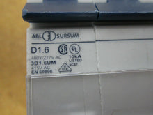 Load image into Gallery viewer, ABL SURSUM 3D1.6UM Circuit Breaker 1.6A 480Y 277VAC 3 Pole Gently Used
