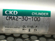 Load image into Gallery viewer, CKD CMA2-30-100 Pneumatic Cylinder 0.1-0.7MPa New Old Stock
