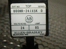 Load image into Gallery viewer, Allen Bradley 800MR-24JX5K Ser D Selector Switch Operators 24V Used (Lot of 2)
