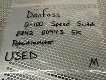 Load image into Gallery viewer, Danfoss 0-100 Speed Switch 8842 00943 5K Potentiometer Used With Warranty
