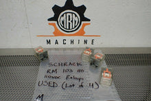 Load image into Gallery viewer, SCHRACK RM 103 110 Relays 110VDC Used With Warranty (Lot of 4) See All Pictures
