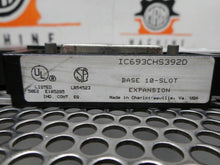 Load image into Gallery viewer, GE Fanuc IC693CHS392D 10-Slot Expansion Base Used With Warranty
