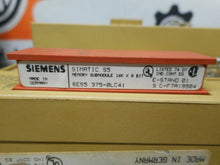 Load image into Gallery viewer, Siemens 6ES5 095-8MC01 CPU Module 6ES5 375-0LC41 Memory Module Used W/ Warranty
