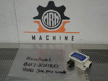Load image into Gallery viewer, Micro Switch BAF1-3CN18X1 Limit Switch 15A 125, 250 Or 480VAC Used W/ Warranty
