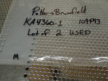 Load image into Gallery viewer, Potter &amp; Brumfield KA4360-1 109P93 8 Pin Relays Used With Warranty (Lot of 2)
