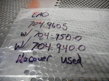 Load image into Gallery viewer, EAO 704.960.5 Mounting Flange 704-950-0 Lamp Socket 704.940.0 Transformer Used
