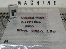 Load image into Gallery viewer, Veeder-Root CN177006 6 Digit Counter 110VDC 4840 Ohms 2.5W Used With Warranty
