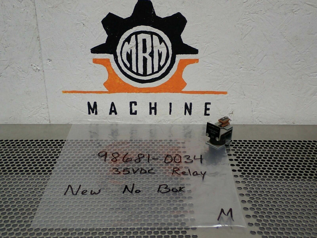 98681-0034 35V Relay New Old Stock Fast Free Shipping
