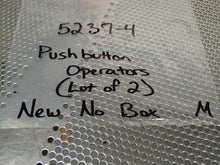 Load image into Gallery viewer, Adalet Ser XHPS 5237-4 Pushbutton Operators New Old Stock (Lot of 2)
