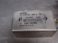 Load image into Gallery viewer, Corcom F3170 142S10179 EMI Filter 6A 250V 50Hz Used With Warranty (Lot of 2)
