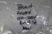 Load image into Gallery viewer, Bryant 7465N 15A 125V 2-Pole 2 Wire Black Midget Locking Plugs New (Lot of 16)
