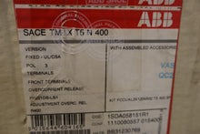 Load image into Gallery viewer, ABB T5N400BL 400A Circuit Breaker SACE T5N 400 Used (Cracked Terminal Cover)
