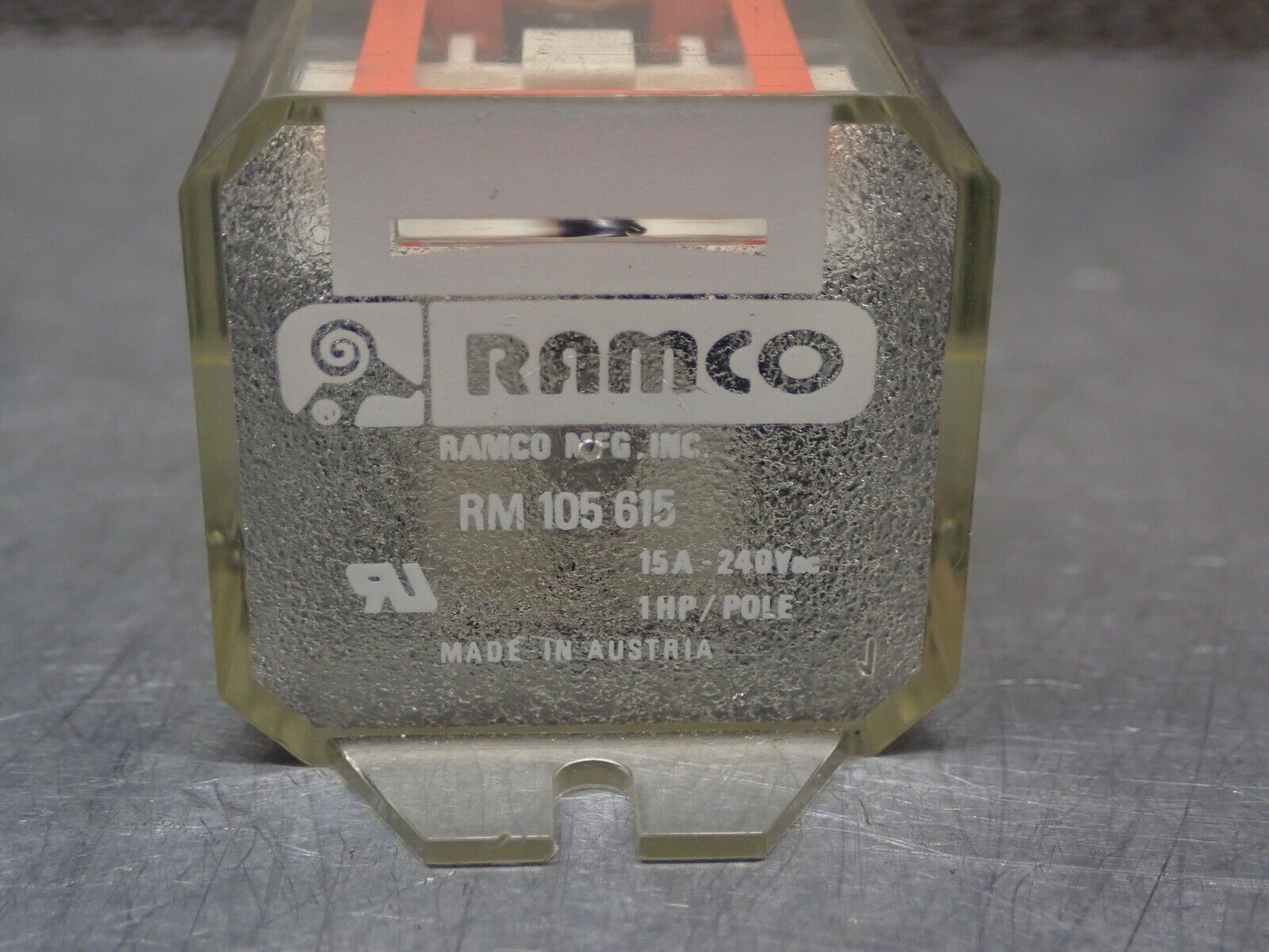 RAMCO RM 105 615 Relay 15A 240VAC New Old Stock – MRM Machine