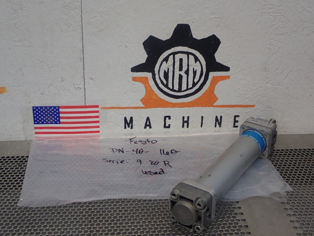 FESTO DN-40-160 PPV Serie 980R Cylinder Used With Warranty See All Pictures