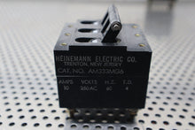 Load image into Gallery viewer, Heinemann AM333MG6 10A 250VAC 60Hz TD4 Circuit Breakers Used Warranty (Lot of 2)
