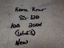 Load image into Gallery viewer, Kema Keur SS-120 10A 250V Connectors New Old Stock (Lot of 3)
