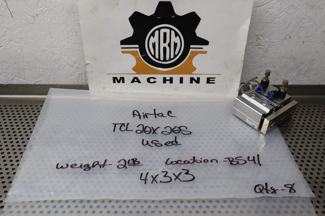 Airtac TCL20X20S Cylinder Used With Warranty See All Pictures