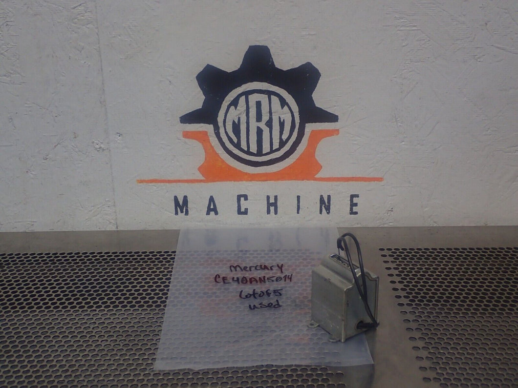 Mercury CE40AN5014 5-Digit Counter Used With Warranty See All Pictures