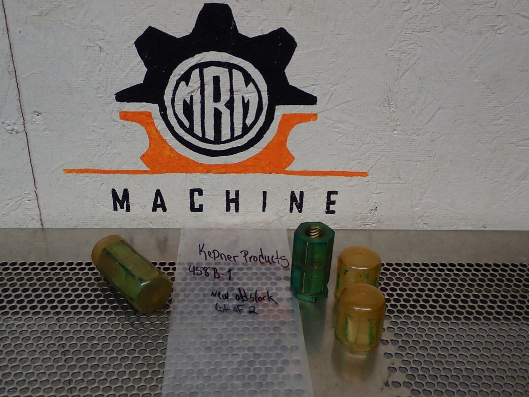 Kepner 458B-1 Inline Check Valves New Old Stock (Lot of 2) See All Pictures
