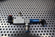Load image into Gallery viewer, FESTO GR-1/8 B 151215 0-145PSI Flow Control Valves W/ 12 938 HGL Used (Lot of 3)
