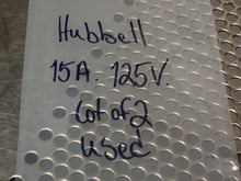 Load image into Gallery viewer, Hubbell 15A 125V Twist Lock Plugs Used With Warranty (Lot of 2)

