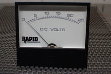 Load image into Gallery viewer, Crompton Instruments 0IVA-NJNJ 0-25 DC VOLTS RANGE 0-25 DC PANEL METER
