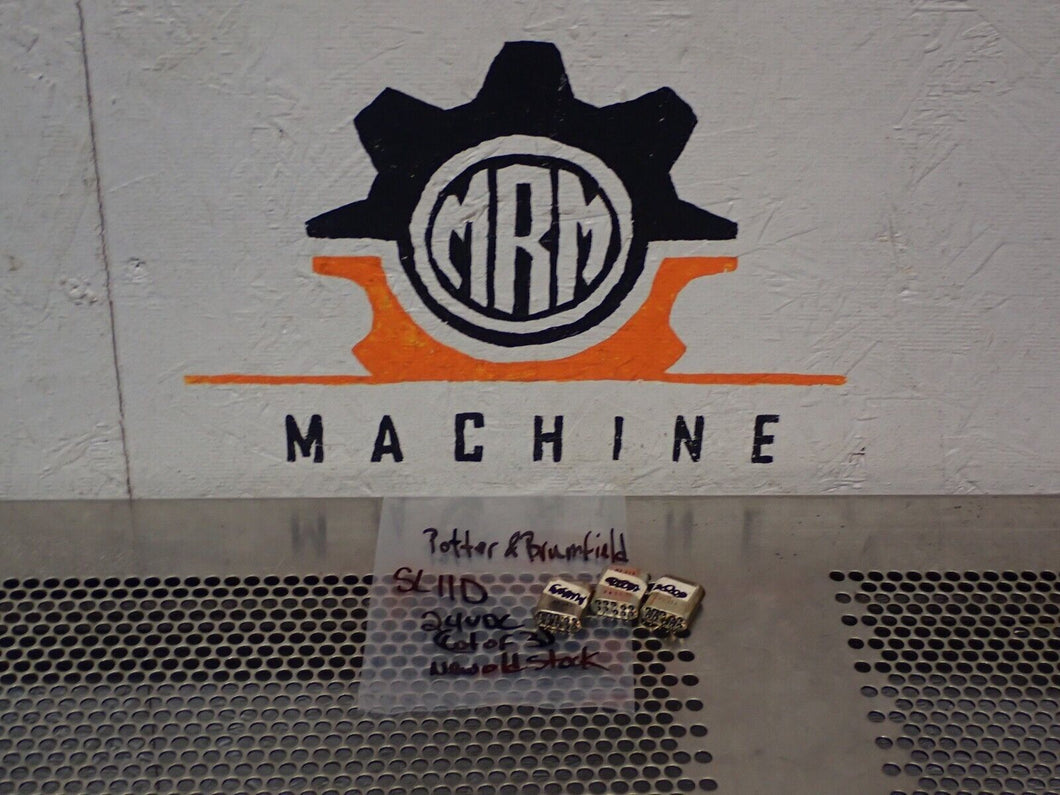 Potter & Brumfield SL11D 24VDC Relays New Old Stock (Lot of 3)