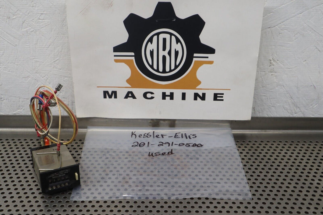 Kessler-Ellis 201-291-0500 5-Digit Counter Used With Warranty See All Pictures