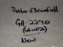 Load image into Gallery viewer, Potter &amp; Brumfield GA-2290 Relays New Old Stock (Lot of 2)
