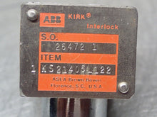 Load image into Gallery viewer, ABB Kirk Interlock 1KS21406L122 Used With Warranty (No Key)
