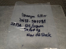 Load image into Gallery viewer, Sprague JN17-5077B1 2x13A 125/250VAC 50/60Hz Filter New Old Stock
