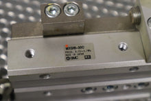 Load image into Gallery viewer, SMC MXQ16-30C Slide Cylinder 0.15-0.7MPa With (2) D-M9B Reed Switches See Pics
