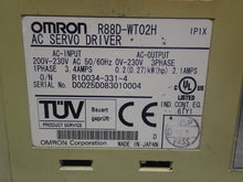 Load image into Gallery viewer, Omron R88D-WT02H AC Servo Driver 200V 200W Used W/ Warranty See All Pictures
