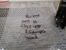 Load image into Gallery viewer, Airpax 205-111-2347-00 Circuit Breaker 7.5A  50/60Hz 3-Pole With Used Warranty
