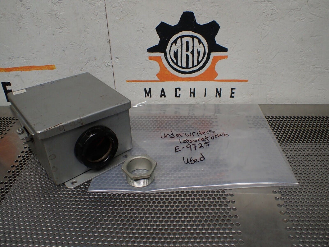 Underwriters Laboratories E-9725 Enclosure Used With Warranty See All Pictures