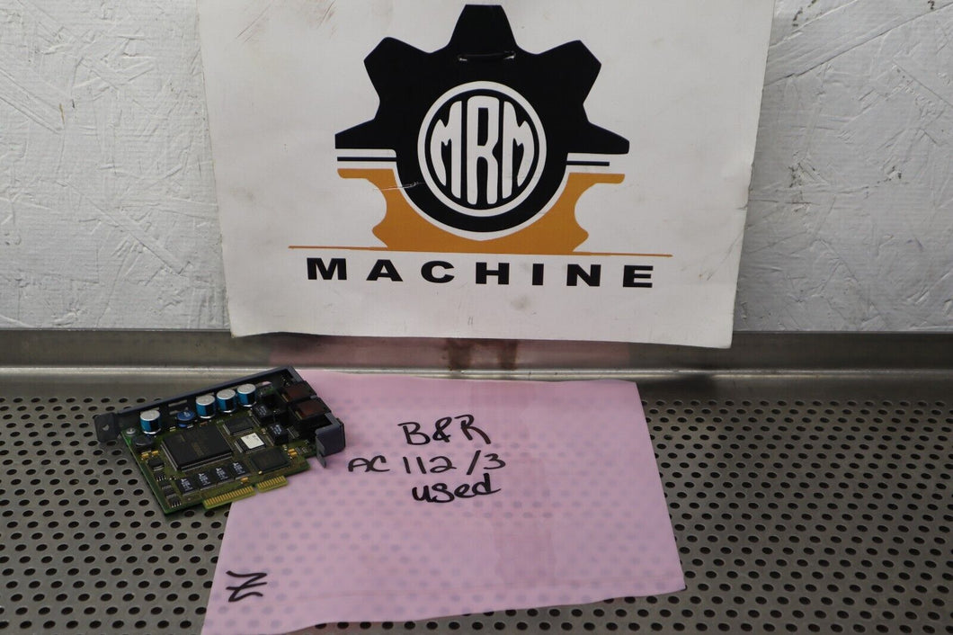 B&R AC112/3 A303 30.6 Interface Module Used With Warranty See All Pictures