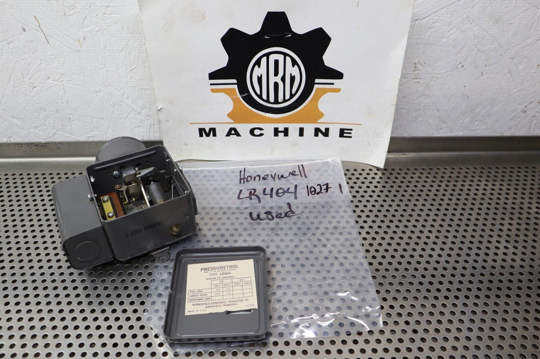 Honeywell LR404H 1027 1 Pressuretrol Controller  Used With Warranty See All Pics