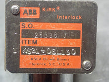 Load image into Gallery viewer, ABB Kirk Interlock 1KS21406L130 Single Key Way Used With Warranty
