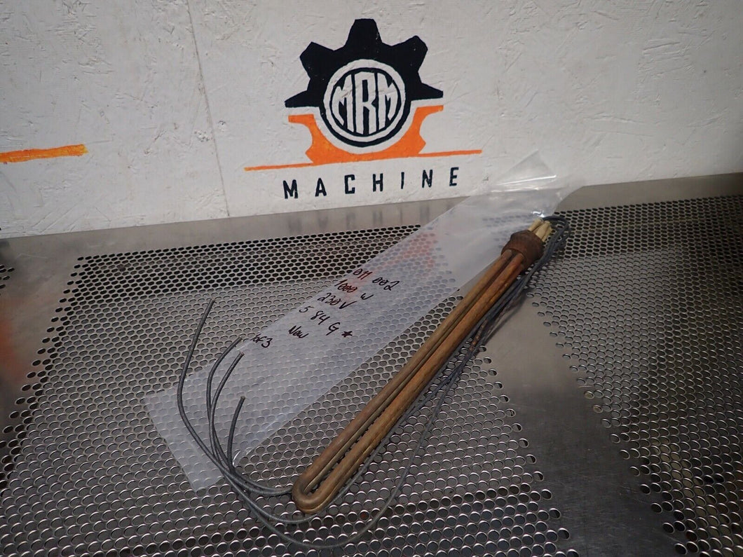 011-002 Heater Element 1000W 230V 5 84 GA New Old Stock See All Pictures