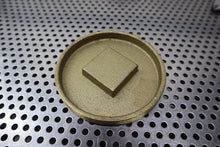 Load image into Gallery viewer, 3-1/2&quot; Brass Drain Cover Plugs New Old Stock (Lot of 3) See All Pictures
