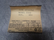 Load image into Gallery viewer, PENN 271AP12 Model 2303 Ser B60 Pressure Control Used With Warranty
