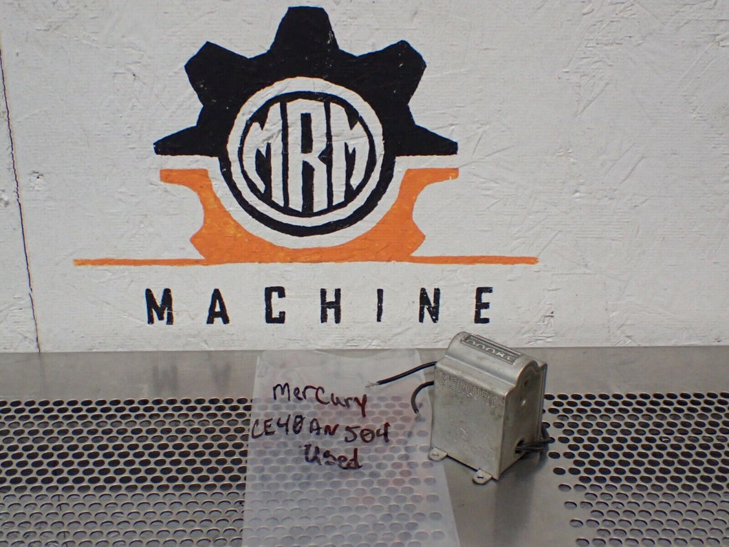 Mercury CE40AN504 5 Digit Counter Used With Warranty See All Pictures