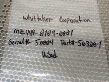 Load image into Gallery viewer, Whittaker Corp. ME449-0109-0001 56320-1 Pressure Transducer 0-20PSIA Used

