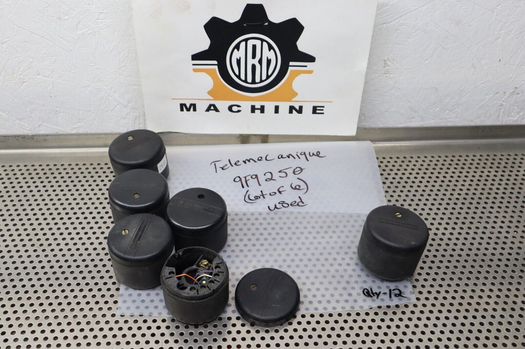 Telemecanquie 9F9250 Stacklight Base Used With Warranty (Lot of 6) See All Pics