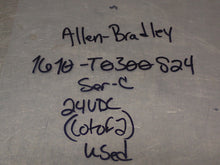 Load image into Gallery viewer, Allen Bradley 1610-T0300S24 Ser C Dry Reed Relay 24VDC Coil Used (Lot of 2)
