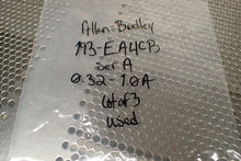 Load image into Gallery viewer, Allen Bradley 193-EA4CB SER A .32-1A Lot of 3 Used Overload Relay
