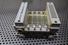 Load image into Gallery viewer, SMC VV5Q21-04C6FU3-N 4-Port Manifold Block Used With Warranty See All Pictures
