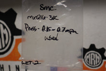 Load image into Gallery viewer, SMC MXQ16-30C Slide Cylinder 0.15-0.7MPa With (2) D-M9B Reed Switches See Pics
