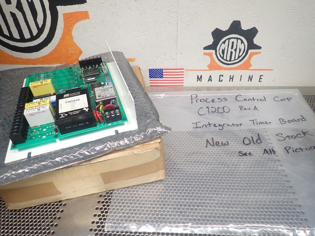 Process Control Corp C1200 Rev A Integrator Timer Board New Old Stock See Pics