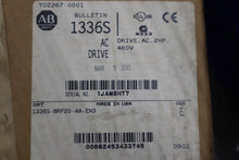 Load image into Gallery viewer, Allen Bradley 1336S-BRF20-AN-EN3-HA1 Ser E AC Drive 2HP (For Parts Not Working)
